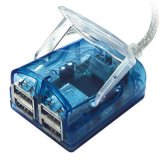 4-Port USB 2.0 Laptop Hub