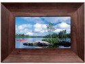 Sungale/Alpha SW7A-072 7 Inch Digital Picture Frame with Speaker - Brown