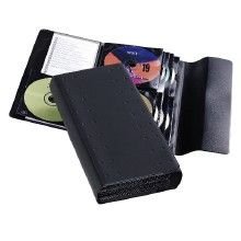 Camcorder: CD/DVD Tasche Mobil anthrazit f.64St M.TASCHE+INDEXBLATT+KLETTVERSCHL