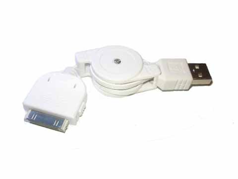 Audio und Video: USB Sync- Ladekabel und Datenkabel f. Apple iPod 2G, 3G, 4G, Mini, Photo, Nano, Video