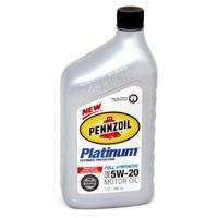 PENNZOIL 5063684 5W-20 PENN PLAT OIL QT Pack of 6 
