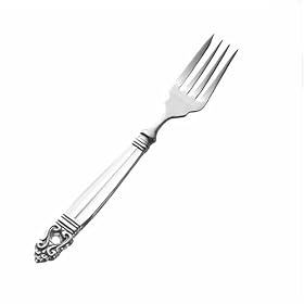 International Silver Royal Danish Hollow Handle Fish Fork by International Silver