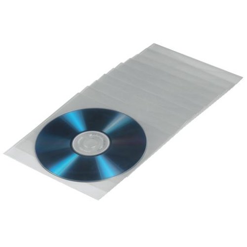 Heimkinosysteme: Hama CD-/DVD-Schutzh�llen 50, Transparent