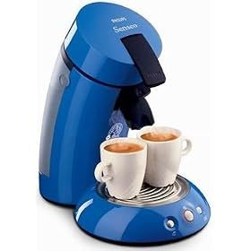 Senseo® HD7810-75 Single Serve Gourmet Coffee Maker, Blue by Philips