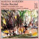 Marina Marsden Violin Recital