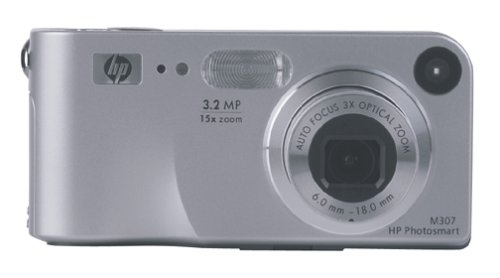 HP Photosmart M307 3MP Digital Camera with 3x Optical Zoom 