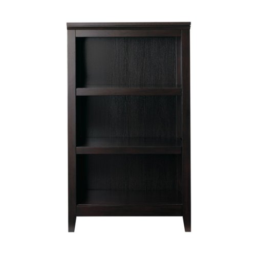 3-Shelf Bookcase - Espresso