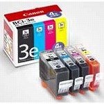 Canon ���󥯥��� BCI-3e 4���ޥ���ѥå� BK/C/M/Y
