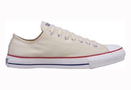Converse Chuck Taylor All Star Lo Top Unbleached White 