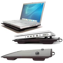 Lapinator Plus - Lap Desk Extra Wide - (Black) - Extra Wide