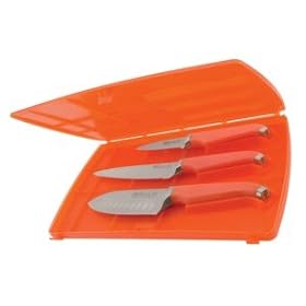 Rachael Ray from Furi FUR870 Rachael Ray Gusto-Grip Share Our Strength Trio Cutlery Set... by Rachael Ray from Furi