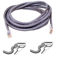 Kamerazubeh&ouml;r: Belkin A3L791-14 Patchkabel Kat5 UTP grau 4.2 m