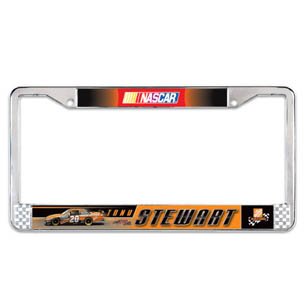 Tony Stewart Metal License Plate Frame