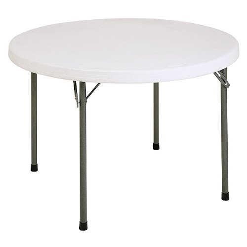 Round Collapsible 48 inch Banquet Table