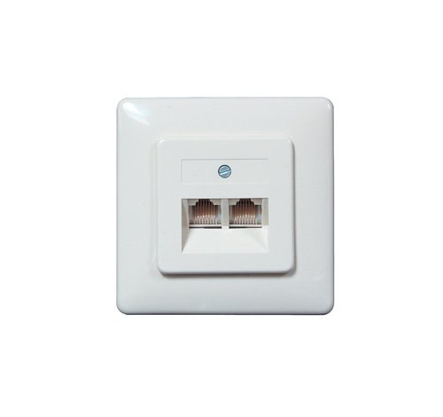 Navigationssysteme: ISDN Unterputzdose, 2 x RJ-45