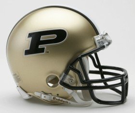 Purdue Boilermakers Replica Mini Helmet w/ Z2B Mask