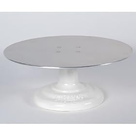 Ateco Revolving Cake Stand, Aluminum Cast Iron Base by Ateco