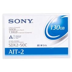 【クリックで詳細表示】SONY SDX2-50CR 50/130GB AIT2テープ 5本パック