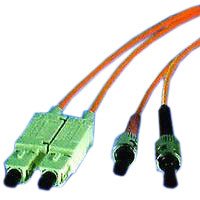 Camcorder: Corning LWL Patchkabel 62,5� Adapterkabel Duplex SC/S - 2xST/S 10.0 m