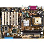 Elektronik und Foto: Asus P4B533/GD Sockel 478 AT-Mainboard