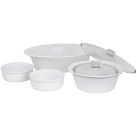 CorningWare French White Il 6-Piece Bake and Serve Set by Bake Sets