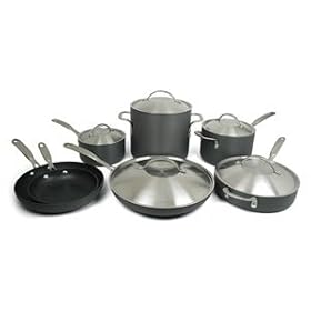 Simply Calphalon Nonstick 12-Piece Cookware Set by Calphalon