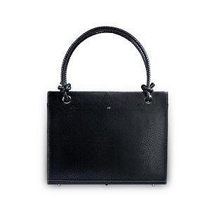 DVD Player: OI Design Laptop-Tasche UM607 woman, 15 Zoll, Nylon mit Ledergriffe in schwarz