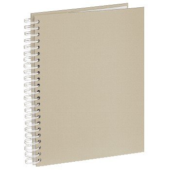 Festplatten: Spiralalbum Uni 29x24/50, Beige