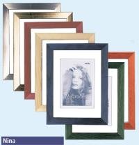 NoteBook: Nina silber 15x20 cm