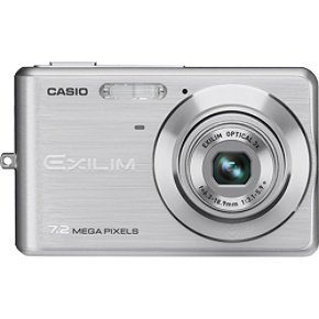 Casio Exilim EX-Z77 7.2MP Digital Camera with 3x Anti-Shake Optical Zoom (Silver)