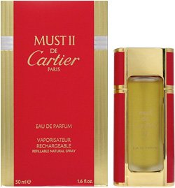 Must II de Cartier by Cartier for Women 1.6 oz Eau de Parfum Spray Refillable