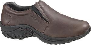 Women's Merrell Jungle Moc Leather (8.5 M in Mahogany Brown) 