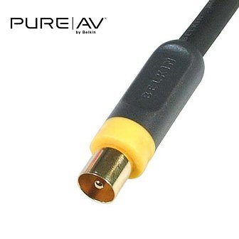 Kamerazubeh&ouml;r: Belikin PureAV Antennenkabel aus der Blue-Serie Stecker/Stecker 0,9 m