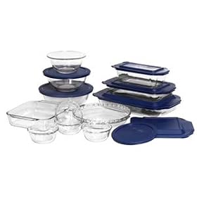 Pyrex Bakeware 19-Piece Set by World Kitchen PA
