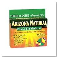 Cold And Flu Medicine - 20 caps., (Arizona Natural) 