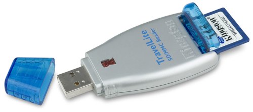Kompaktanlagen: Kingston TravelLite SD/MMC Reader + SD 512 MB Speicherkartenleser/schreiber USB2.0 f�r SD/miniSD,MMC/plus/RS/mobile