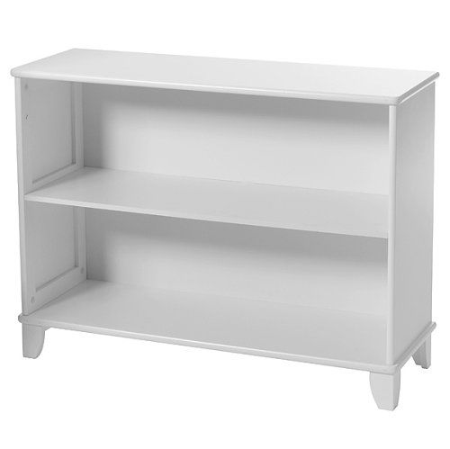 White Horizontal Bookcase 