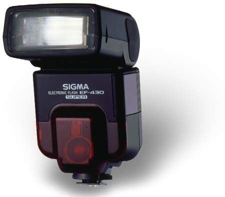 Festplatten: Sigma EF 430 Super Kompakt-Blitz Blitzger�t