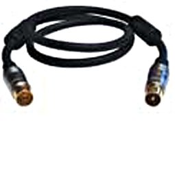 Projektoren: Profigold PGV8921 Koax-Stecker - Koax-Kupplung 0,75 m