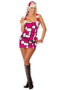 Womens Mod Squad 60'S Retro Costume