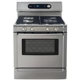 Bosch - Evolution Gas Free Standing Range, 700 Series Pro Style, 5.1 cu.ft, self-cleaning,... by Bosch