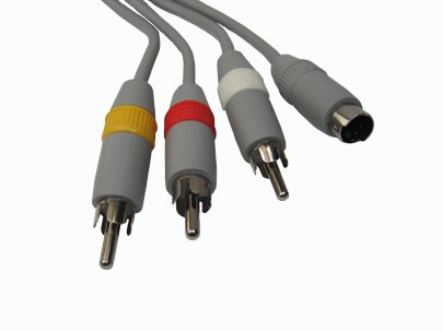 Festplatten: S-Video AV-Kabel f�r XBOX 360 Konsole