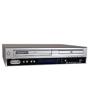 Daewoo DRT-S810 DVD + VHS Combo Recorder (Silver)
