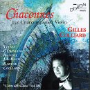 Chaconnes For Unaccompanied Violin