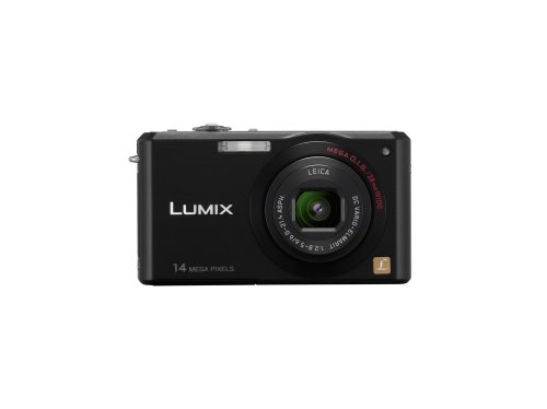 Panasonic DMC FX-150K 14.7MP Digital Camera with 3.6x Wide Angle MEGA Optical Image Stabilized Zoom (Black)