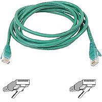 Kamerazubeh&ouml;r: Belkin A3L791B01MGN-DF Patchkabel Kat5 S-STP HF gr�n 1.0 m