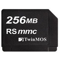 TV Ger&auml;te: TwinMOS RS-MMC 256.0 MB MultiMedia Card 256MB