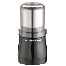 KITCHENAID COFFEE GRINDER BLK by Coffee Grinders