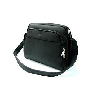 DVD Player: OI Design Laptop-Tasche KN802 B woman, 12 Zoll, Nylon mit Ledergriffe in schwarz