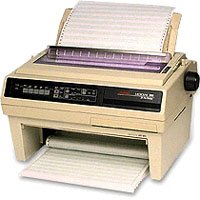 Okidata Ml395 24-Pin 607Cps Wide Black 120V Epson/IBM